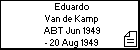 Eduardo Van de Kamp