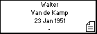 Walter Van de Kamp