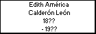 Edith América Calderón León