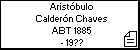 Aristóbulo Calderón Chaves