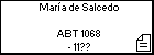 María de Salcedo 
