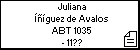 Juliana Íñíguez de Avalos