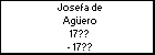 Josefa de Agüero