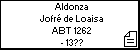 Aldonza Jofré de Loaisa