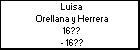 Luisa Orellana y Herrera
