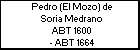 Pedro (El Mozo) de Soria Medrano