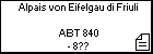 Alpais von Eifelgau di Friuli 