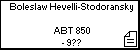 Boleslaw Hevelli-Stodoransky 