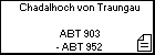 Chadalhoch von Traungau 