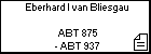 Eberhard I van Bliesgau 