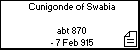 Cunigonde of Swabia 