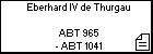 Eberhard IV de Thurgau