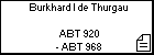 Burkhard I de Thurgau