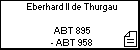 Eberhard II de Thurgau 