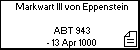 Markwart III von Eppenstein 