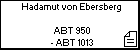Hadamut von Ebersberg 