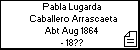 Pabla Lugarda Caballero Arrascaeta