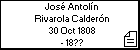 José Antolín Rivarola Calderón