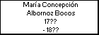 María Concepción Albornoz Bocos