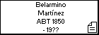 Belarmino Martínez