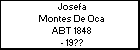 Josefa Montes De Oca