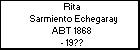 Rita Sarmiento Echegaray