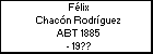 Félix Chacón Rodríguez