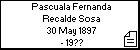 Pascuala Fernanda Recalde Sosa