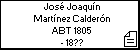 José Joaquín Martínez Calderón