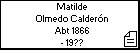 Matilde Olmedo Calderón