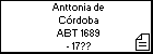 Anttonia de Córdoba