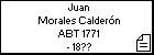 Juan Morales Calderón