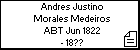 Andres Justino Morales Medeiros