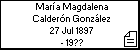 María Magdalena Calderón González