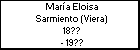 María Eloisa Sarmiento (Viera)