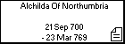 Alchilda Of Northumbria 