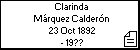Clarinda Márquez Calderón