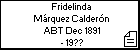 Fridelinda Márquez Calderón