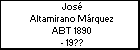 José Altamirano Márquez