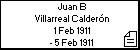 Juan B Villarreal Calderón