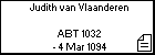 Judith van Vlaanderen 