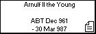 Arnulf II the Young 