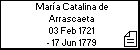María Catalina de Arrascaeta