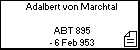 Adalbert von Marchtal 