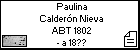 Paulina Calderón Nieva