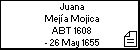 Juana Mejía Mojica