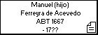 Manuel (hijo) Ferreyra de Acevedo