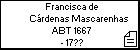 Francisca de Cárdenas Mascarenhas