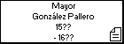 Mayor González Pallero