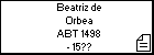 Beatriz de Orbea